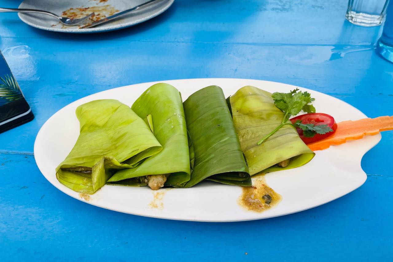 Bay 6 chennai beach restaurant pla pao fish