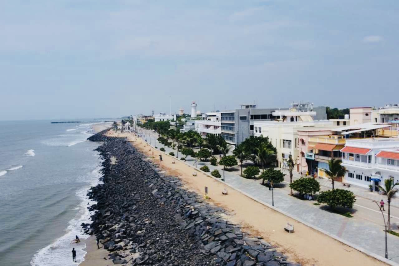 Pondicherry: Beach View 