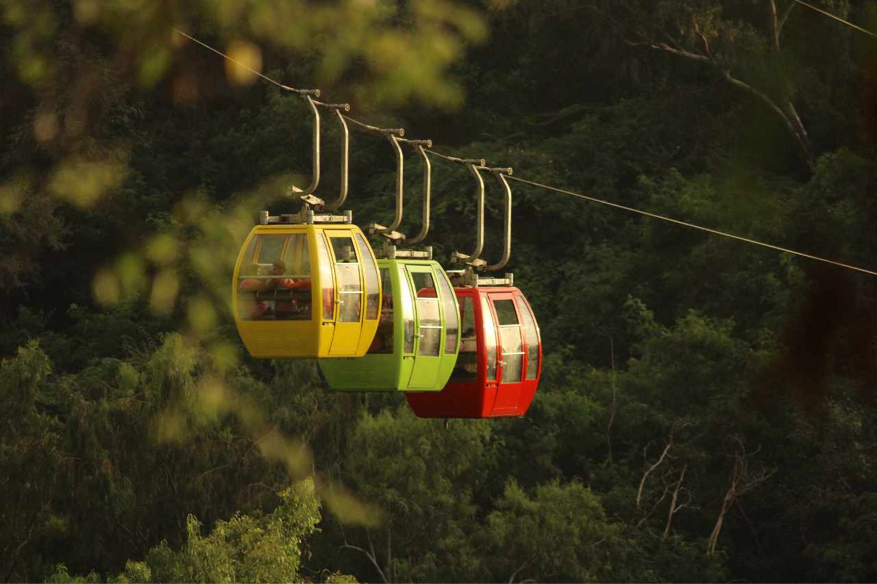 ropeway udaipur rajasthan india