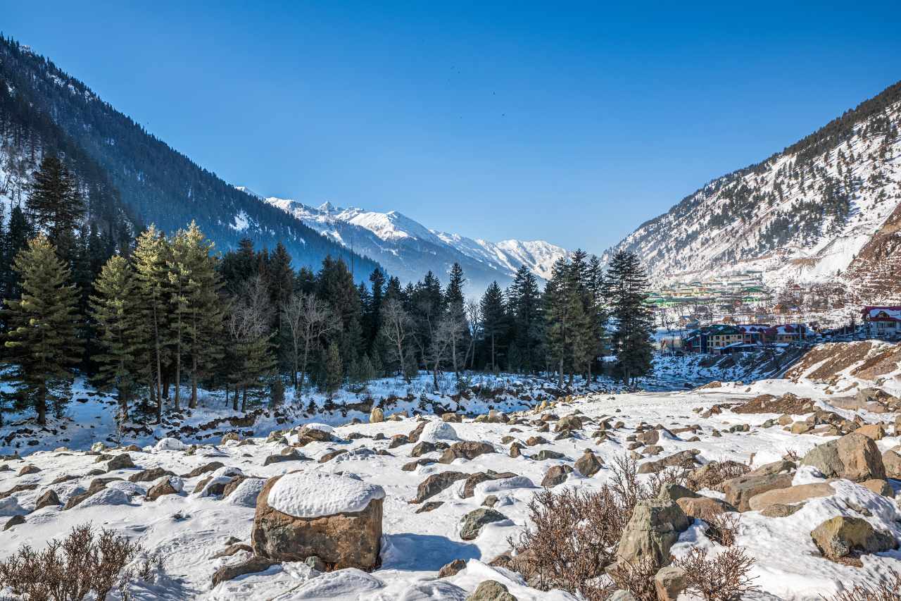 kashmir winter places