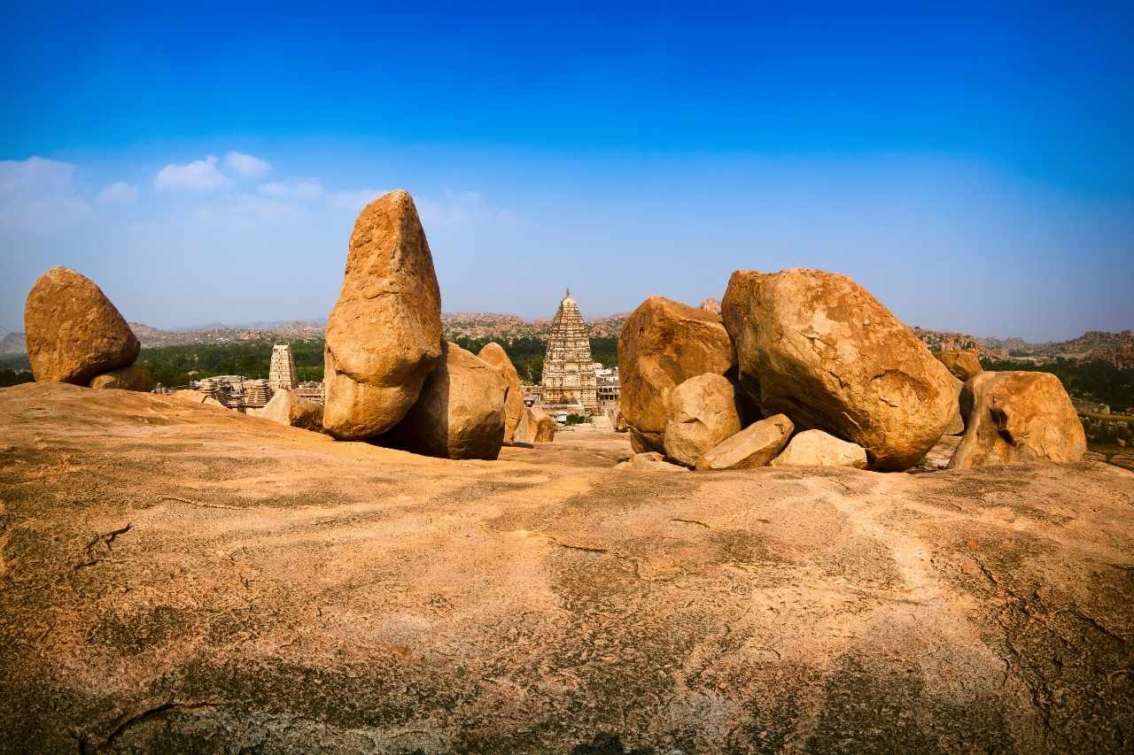 hampi karnataka india hemakuta hill