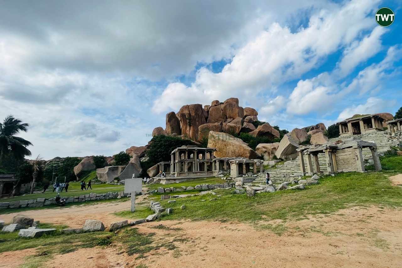 hampi karnataka india matanga hill parking