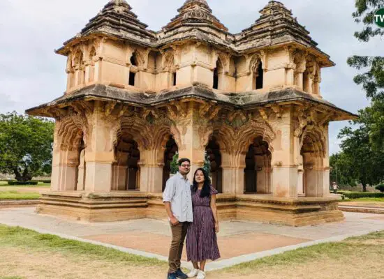 lotus mahal hampi karnataka india