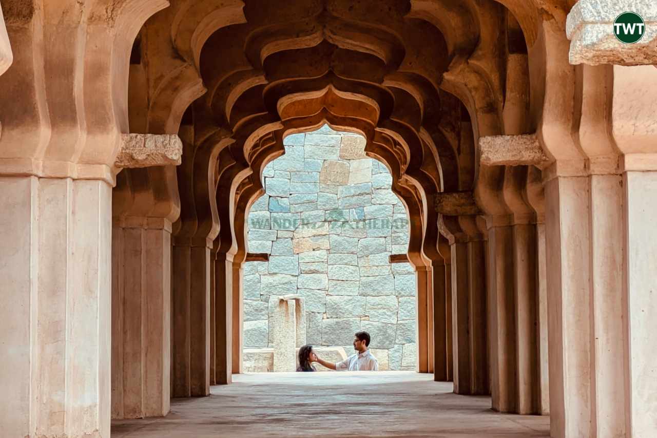 lotus palace hampi photo