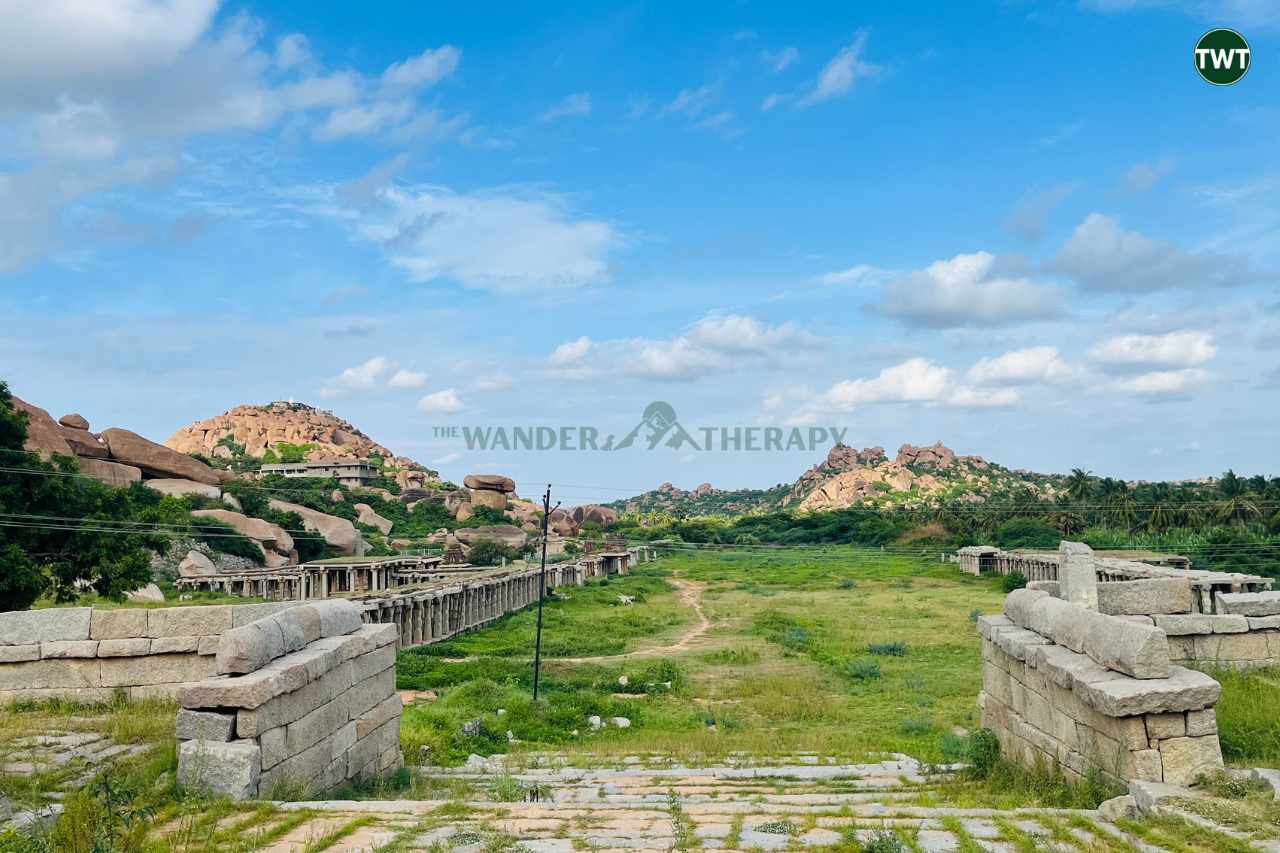 matanga hill hampi bazaar the wander therapy