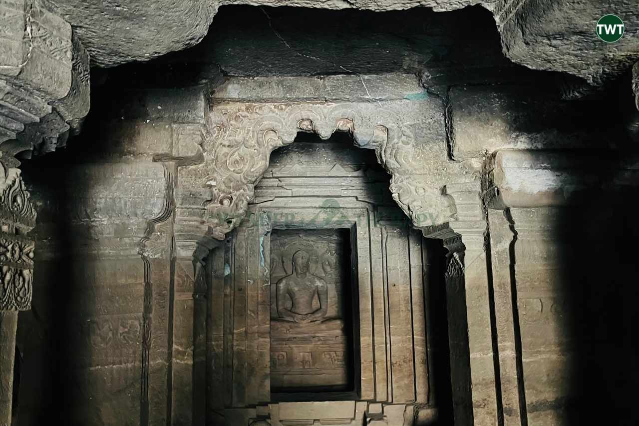 ellora caves india - jain temple